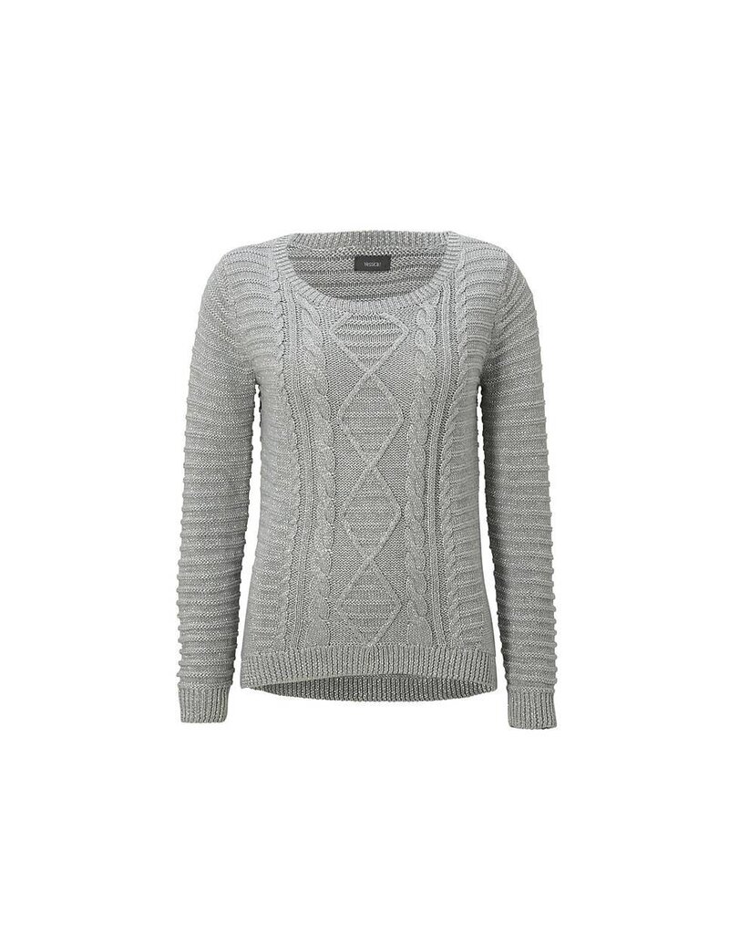 Berghaus Damen Baumwollstrickjacke Lichtgrau