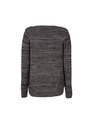 Eider Women Cotton sweater Grey / White