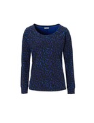 Campingaz Dames Katoenen Trui Blauw