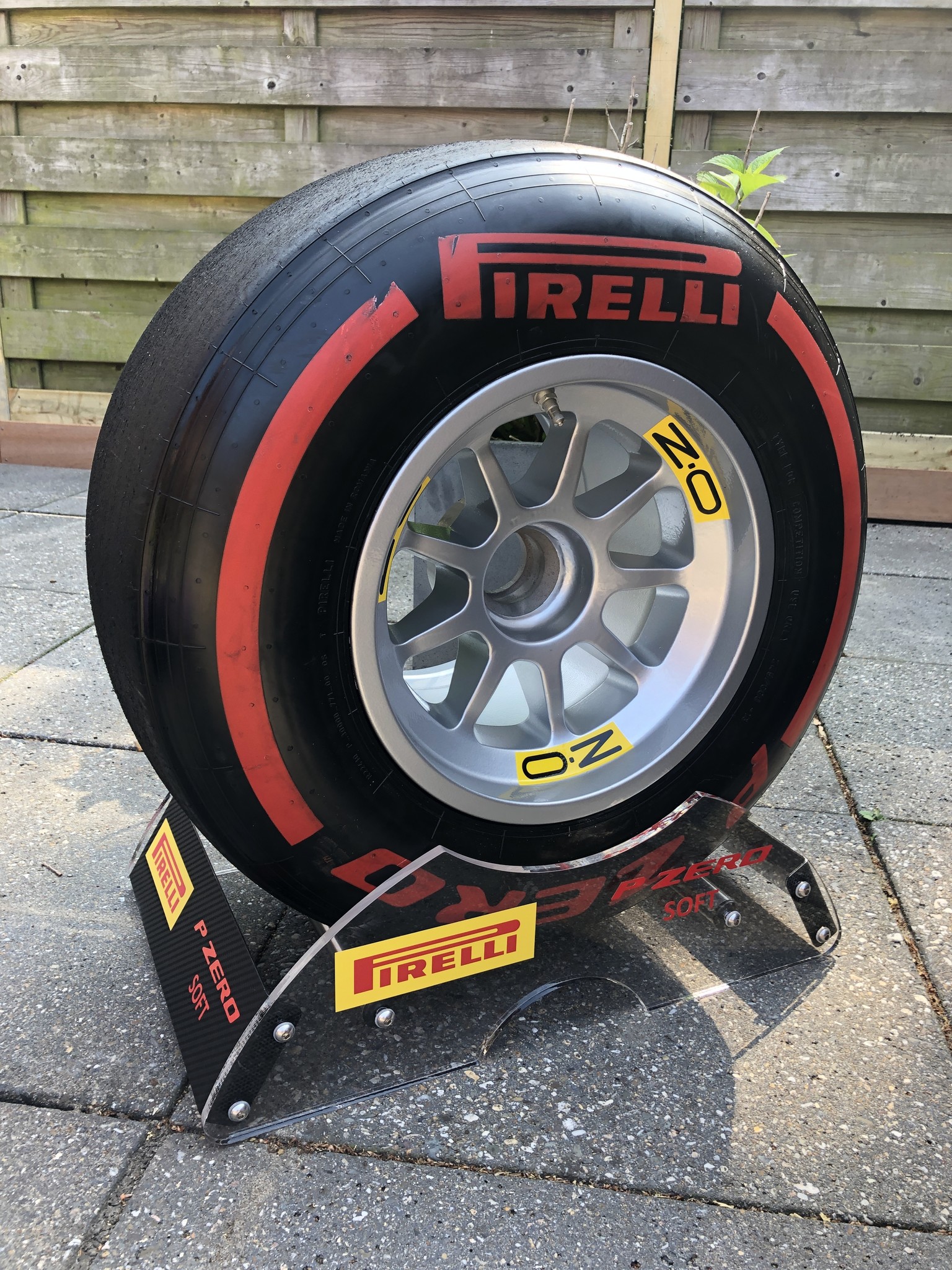 Pirelli F1 display