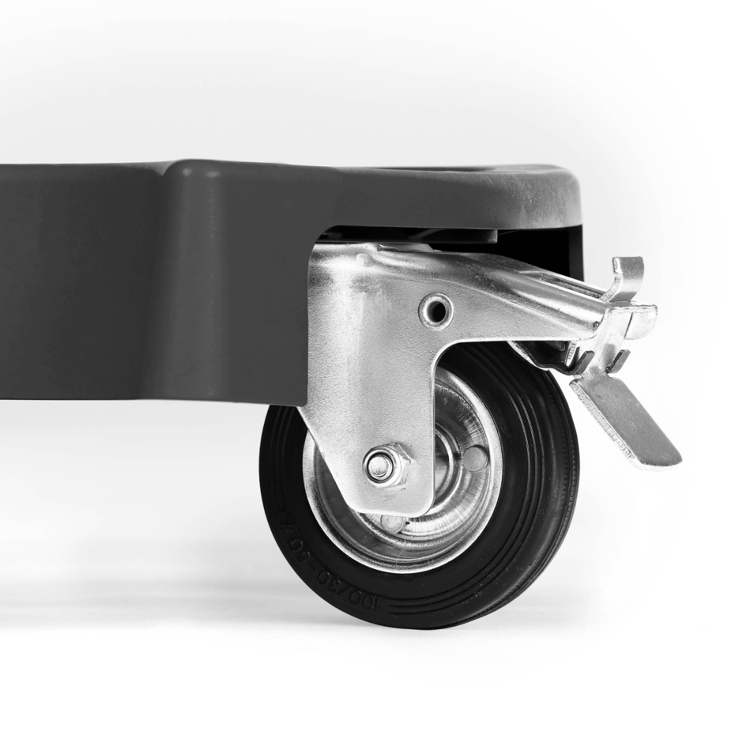 Ahcon Ahcon Wheelax Wheel Trolley Off Road / 1 geremd zwenkwiel
