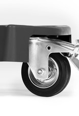 Ahcon Ahcon Wheelax Wheel Trolley Off Road / one locking caster (4 pack)