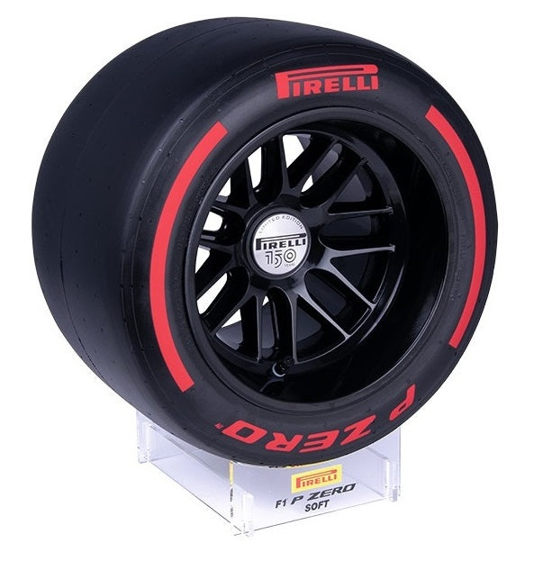 Pirelli Pirelli Wind tunnel Tyre  Red Soft 18" Scale 1:2