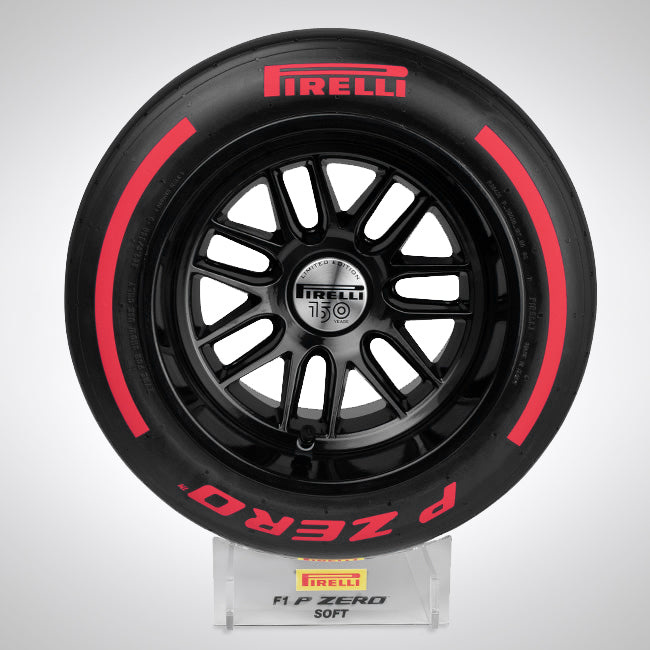 Pirelli Pirelli Wind tunnel Tyre  Red Soft 18" Scale 1:2