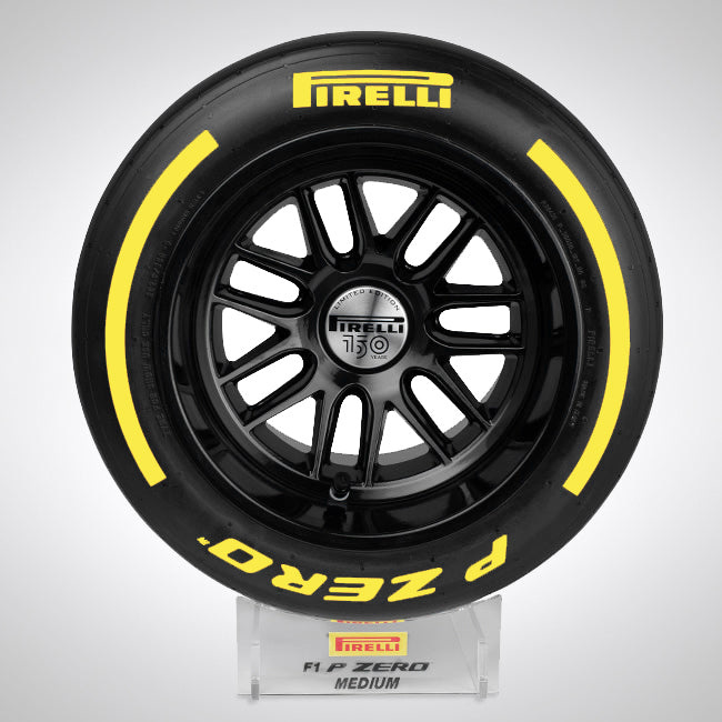 Pirelli Pirelli Pole Position Tyre  Yellow Medium 18" Scale 1:2