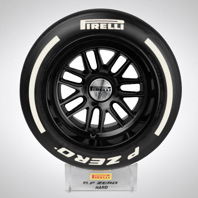 Pirelli Pirelli Wind tunnel Tyre  White Hard 18" Scale 1:2