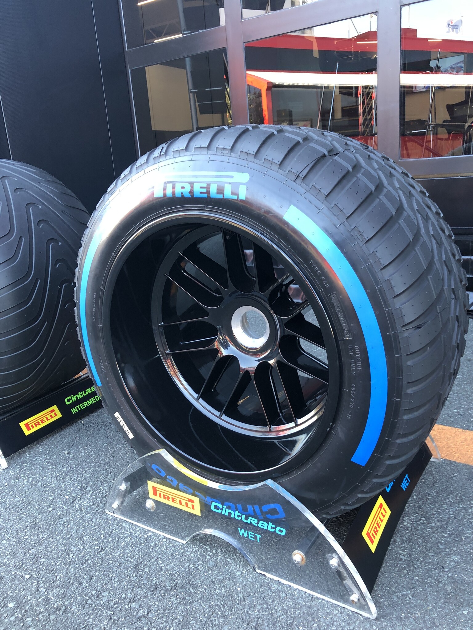 Pirelli Formule 1 CT-Wheel BLAUW 1:1