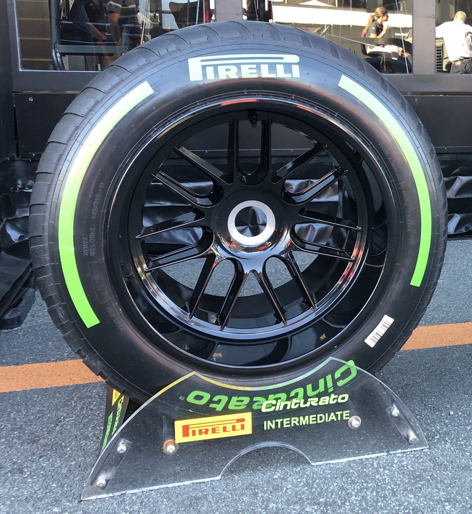 Pirelli Formule 1 CT-Wheel GROEN 1:1