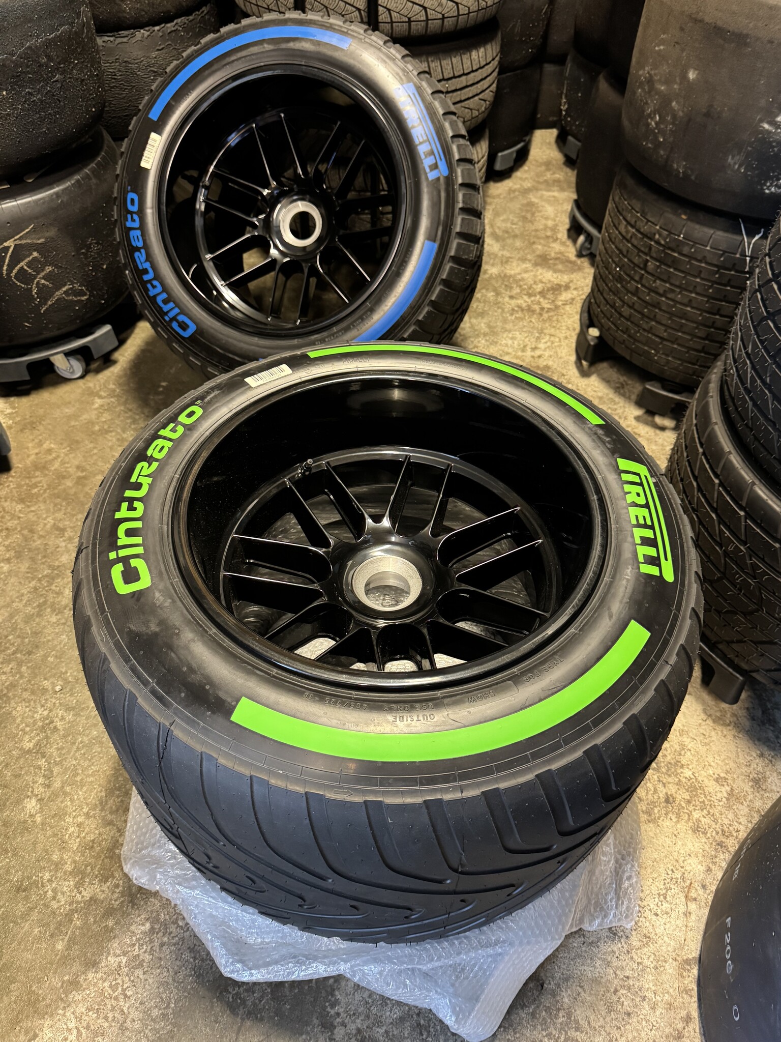 Pirelli Formule 1 CT-Wheel GREEN 1:1