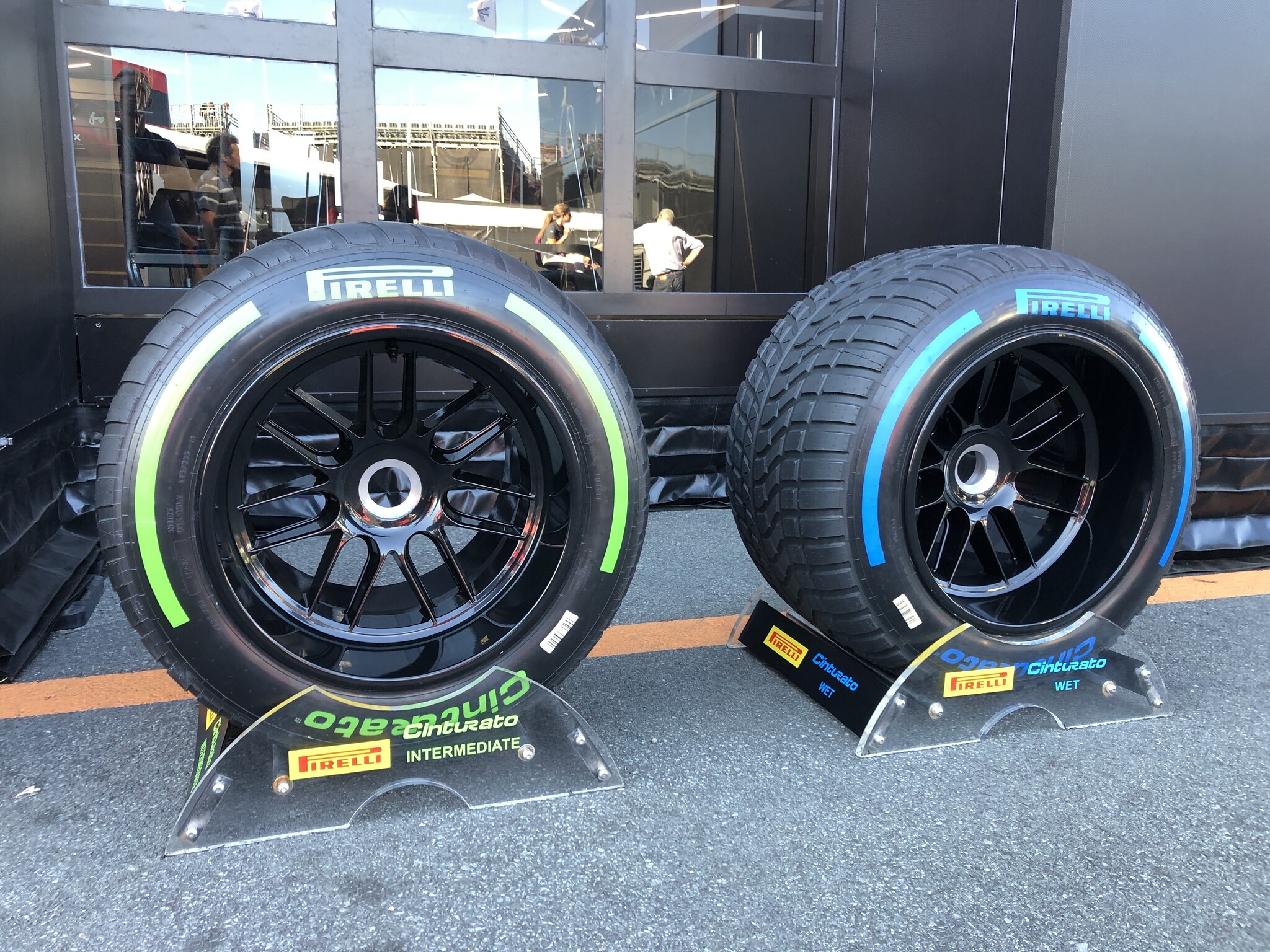 Pirelli Formule 1 CT-Wheel GROEN 1:1