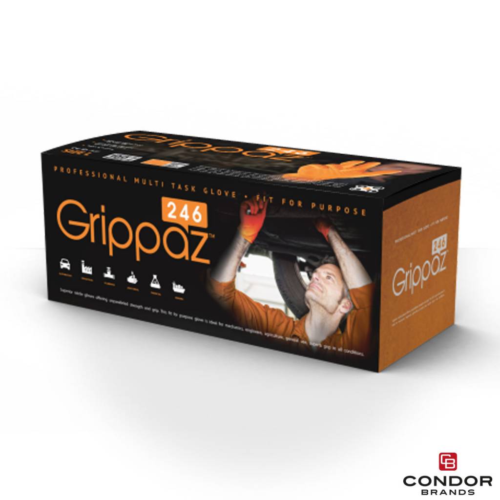 M-Safe Grippaz Nitril skins gloves 246 OR