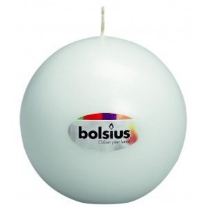 Bolsius kaarsen Bolsius traditionele Bolkaarsen met een diameter van 7 cm in de kleur wit