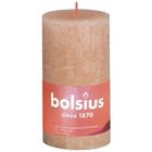 Bolsius kaarsen Rustiek stompkaars 130/68 Misty Pink