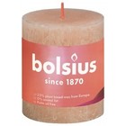 Bolsius Rustiek stompkaars 80/68 Misty Pink
