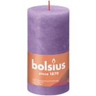 Bolsius kaarsen Rustiek stompkaars 130/68 Vibrant Violet