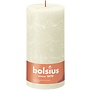 Bolsius kaarsen Rustiek stompkaars 200/100 Soft Pearl