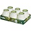 Bolsius kaarsen Twilight tray van 6 stuks Wit 104/99 mm