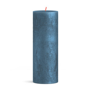 Bolsius kaarsen Shimmer Stompkaars 190/68 Blue