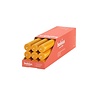 Bolsius kaarsen Rustieke tafelkaarsen Shine Honeycomb Yellow 270/23 mm 9 stuks in een doos