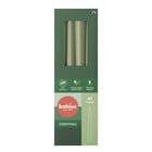 Bolsius kaarsen Gotische kaarsen Olive Green 4 stuks 245/24 mm