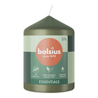 Bolsius kaarsen Stompkaars 80/58 mm Olive Green
