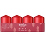 Bolsius kaarsen Stompkaars 60/40 mm  Delicate Red Tray 4 stuks