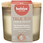 Bolsius kaarsen True Joy gevuld geurglas 66/83 Vanilla Delight
