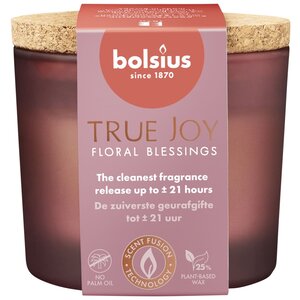 Bolsius kaarsen Bolsius True Joy gevuld geurglas 66/83 Floral Blessings