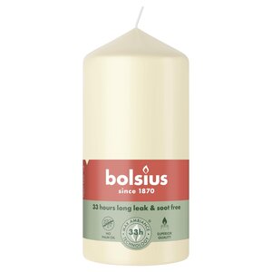 Bolsius kaarsen Stompkaarsen 120/60 mm Soft Pearl