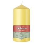 Bolsius kaarsen Stompkaars 120/60 mm in de kleur Sunny Yellow