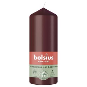 Bolsius kaarsen Stompkaarsen 150/60 mm Velvet Red
