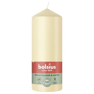 Bolsius kaarsen Stompkaars 150/60 mm in de kleur Oat Beige