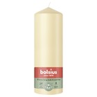 Bolsius kaarsen Stompkaars kleur Oat Beige 200/70 mm