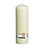 Uitvaartkaars  250/80 mm  met een zelf aangeleverde opdruk.