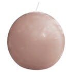 Bolsius kaarsen Rustiek bolkaars gloss 70 mm Misty Pink
