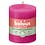 Bolsius kaarsen Rustiek stompkaars 80/68 Fuchsia
