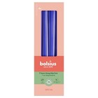 Bolsius kaarsen Gotische kaarsen Majerelle Blue 4 stuks 245/24 mm