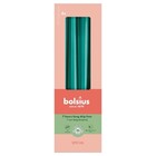 Bolsius kaarsen Gotische kaarsen Pine Green 4 stuks 245/24 mm