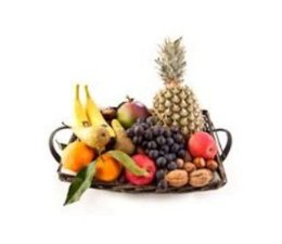 Panier de fruits variés à offrir
