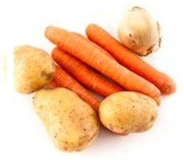 Assortiment de légumes pour un stoemp de carottes (2 pers)