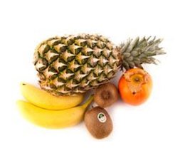 Assortiment de fruits exotics sans mangue (2 pers)