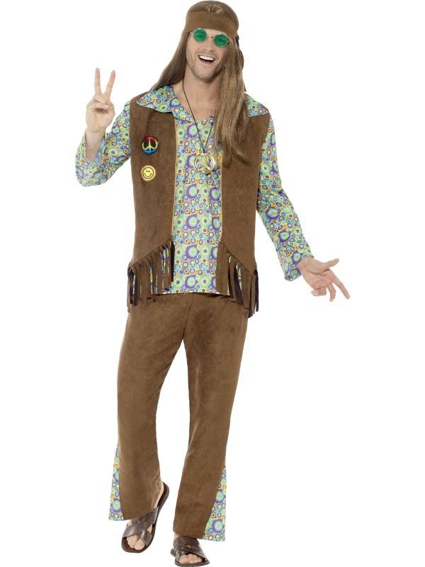 Vulkaan bevolking Vergissing Jaren 60 hippie kostuum man | Hippiekleding.nl