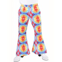 Flower power broek man Batik