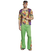 Hippie kostuum man woodstock