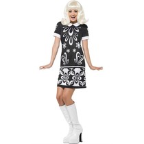 Monochrome Missy 60's jurk