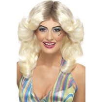 70's pruik Abba blond