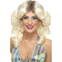 70's pruik Abba blond