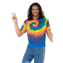 1960's Tie Dye shirt man