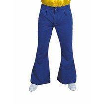 Hippie broek blauw man