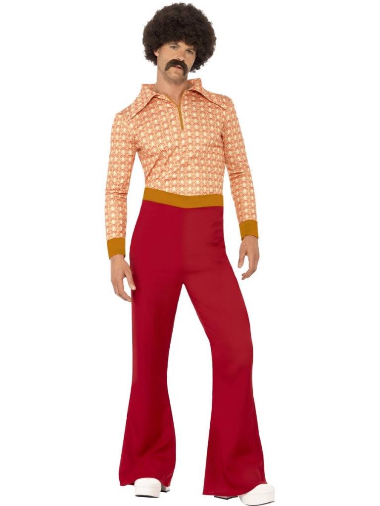 70's retro kostuum man Hippiekleding.nl
